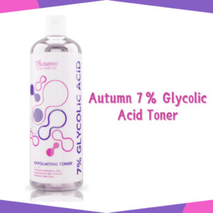 autumn 7% glycolic acid exfoliating toner 500ml/toner eksfoliasi