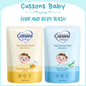 cussons baby hair and body wash 200ml/sabun mandi bayi