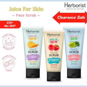 herborist juice for skin face scrub 60ml
