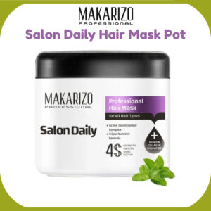 makarizo professional salon daily hair mask 500ml and 250ml/masker rambut