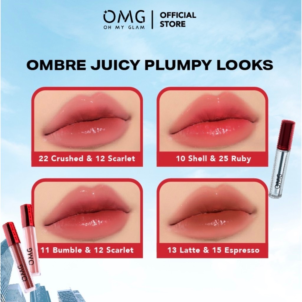 omg oh my glam gloss lip finish 2.7g/lip gloss omg oh my glam gloss lip finish 2.7g/lip gloss
