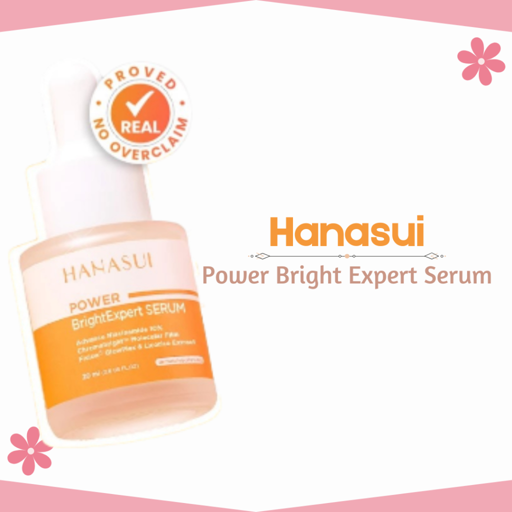 hanasui power bright expert serum 20ml/serum wajah hanasui power bright expert serum 20ml/serum wajah