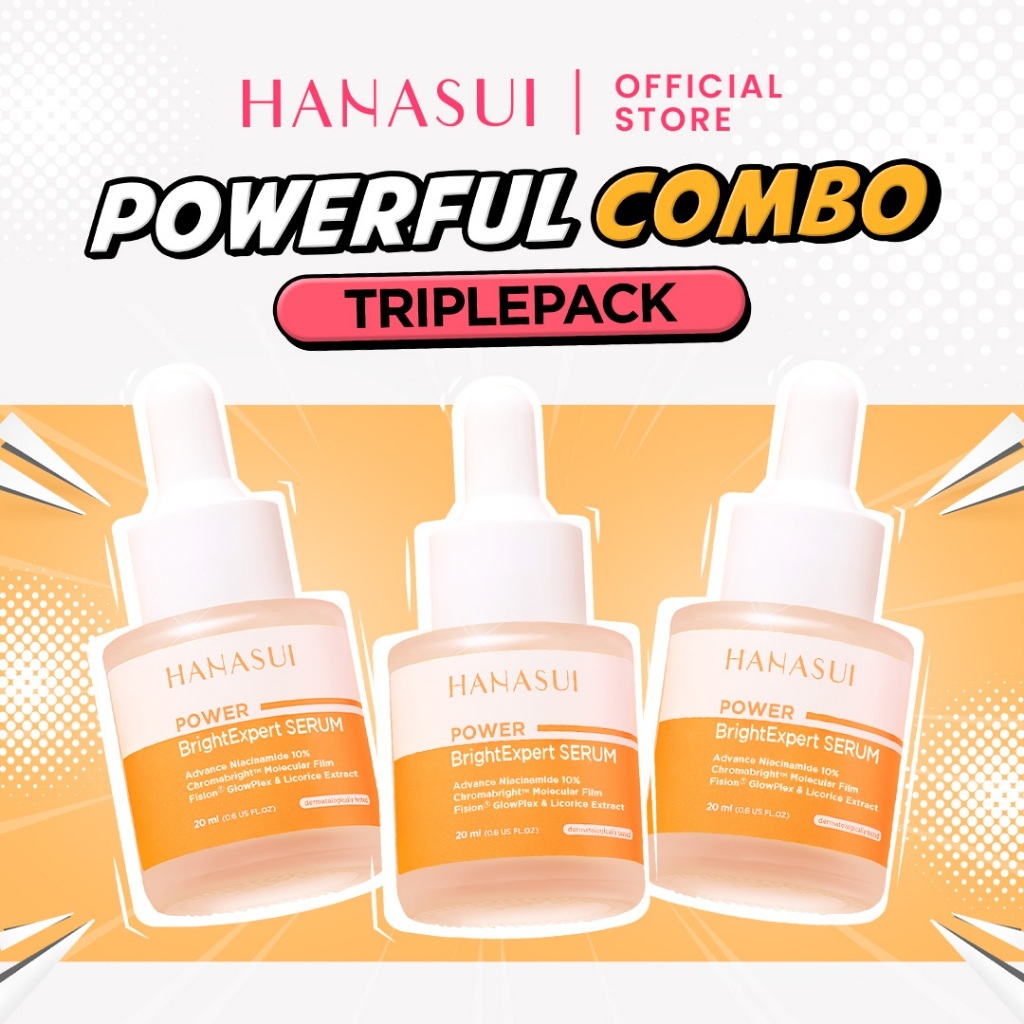 hanasui power bright expert serum 20ml/serum wajah hanasui power bright expert serum 20ml/serum wajah
