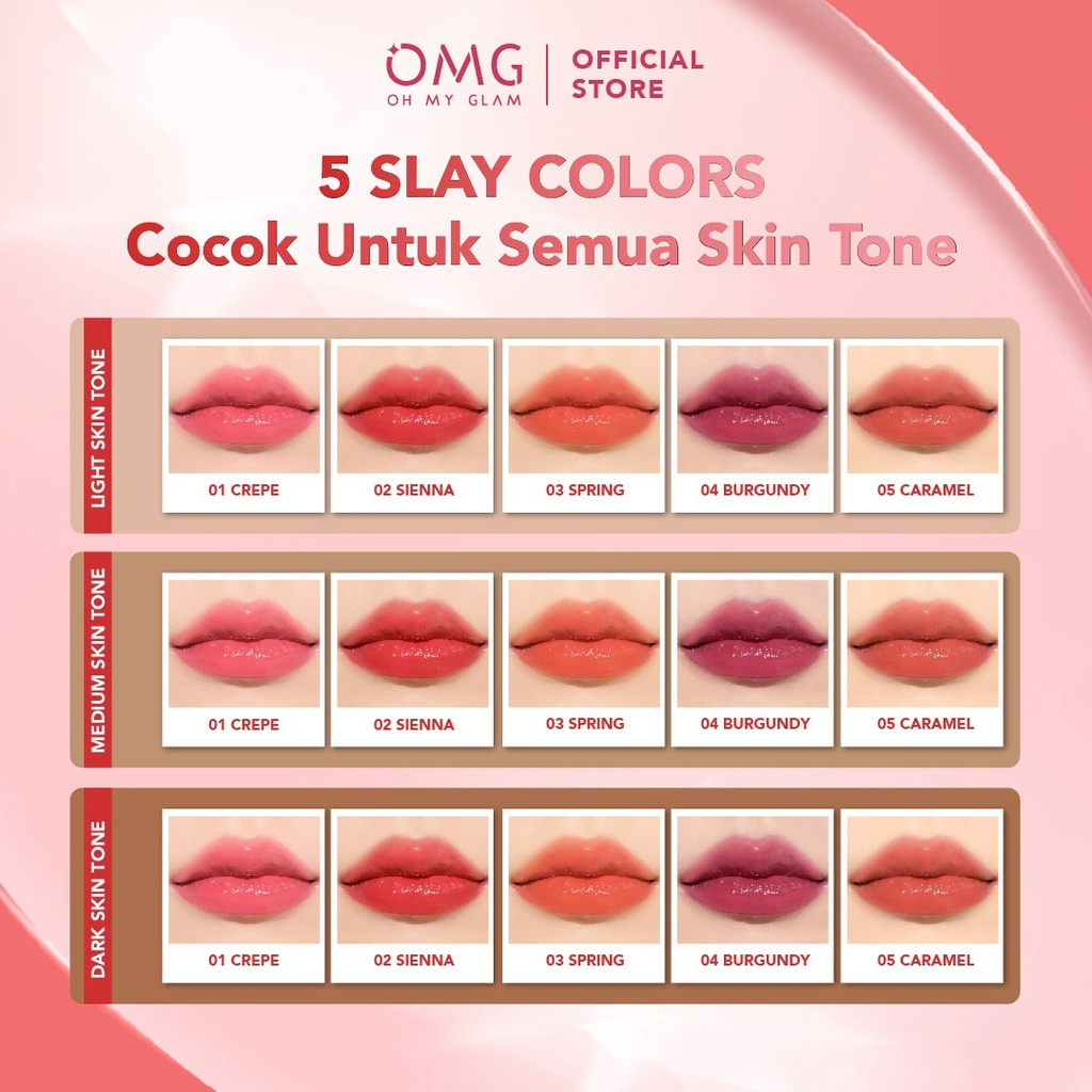 omg oh my glam glassy lip tint omg oh my glam glassy lip tint