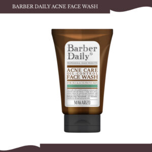 barber daily acne care and oil control face wash 100ml/pembersih wajah
