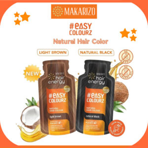makarizo hair energy easy colourz natural hair color sachet 26ml/pewarna rambut