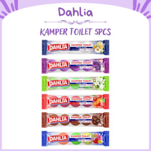 dahlia kamper toilet 5pcs 200g/pengharum kamar mandi