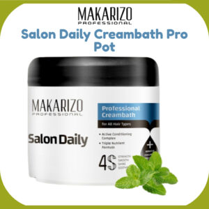 makarizo professional salon daily creambath pro pot 500ml and 250ml/masker rambut