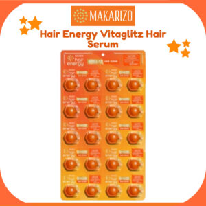makarizo hair energy vitaglitz hair keratin serum 20x1ml/vitamin rambut