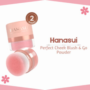 hanasui perfect cheek blush & go powder 2.5g/perona pipi