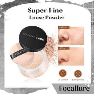 focallure super fine loose setting powder / bedak tabur