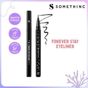 somethinc forever stay eyeliner 0.5ml/waterproof and smudgeproof eyeliner