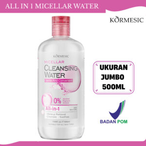 kormesic all in 1 micellar cleansing water 500ml/pembersih make up