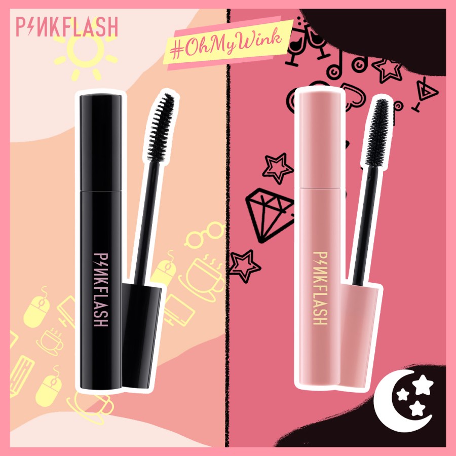 pinkflash oilproof curl mascara | day mascara | night mascara pinkflash oilproof curl mascara | day mascara | night mascara