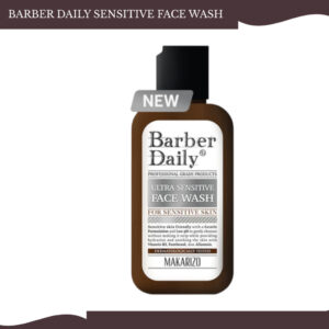 barber daily ultra sensitive face wash 100ml/pembersih wajah