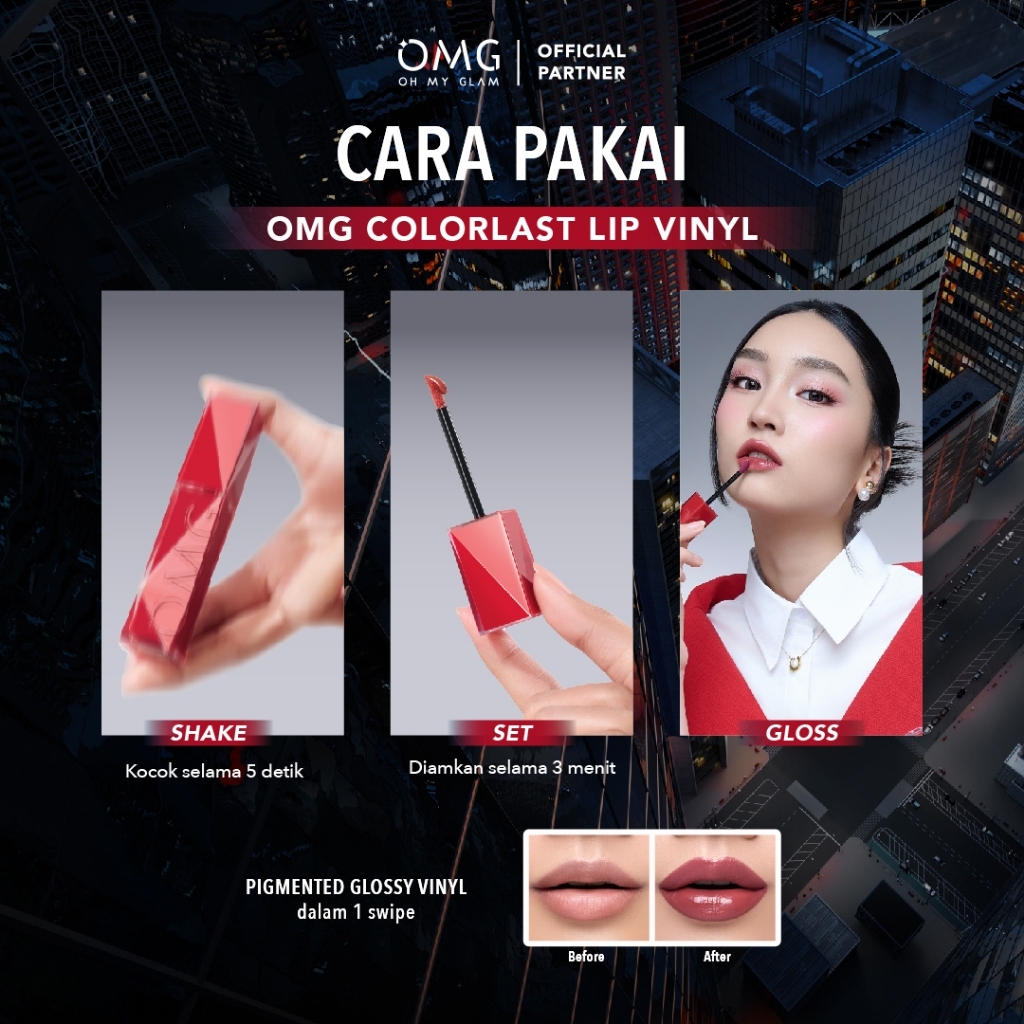 omg oh my glam colorlast lip vinyl 2.5g/lip gloss omg oh my glam colorlast lip vinyl 2.5g/lip gloss