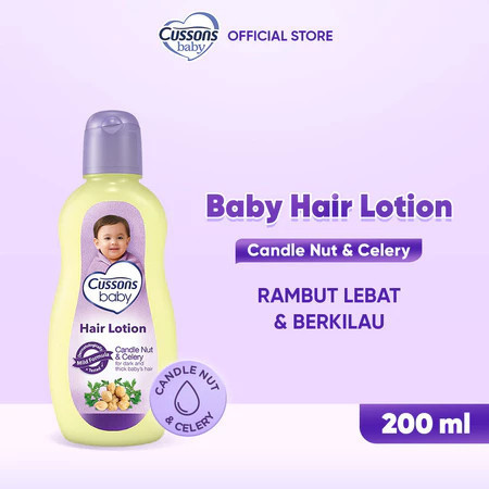 cussons baby hair lotion 100 plus 100ml and 50 plus 50ml/losion bayi cussons baby hair lotion 100 plus 100ml and 50 plus 50ml/losion bayi