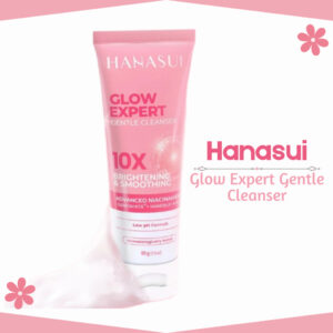 hanasui glow expert gentle cleanser 60g/pembersih wajah
