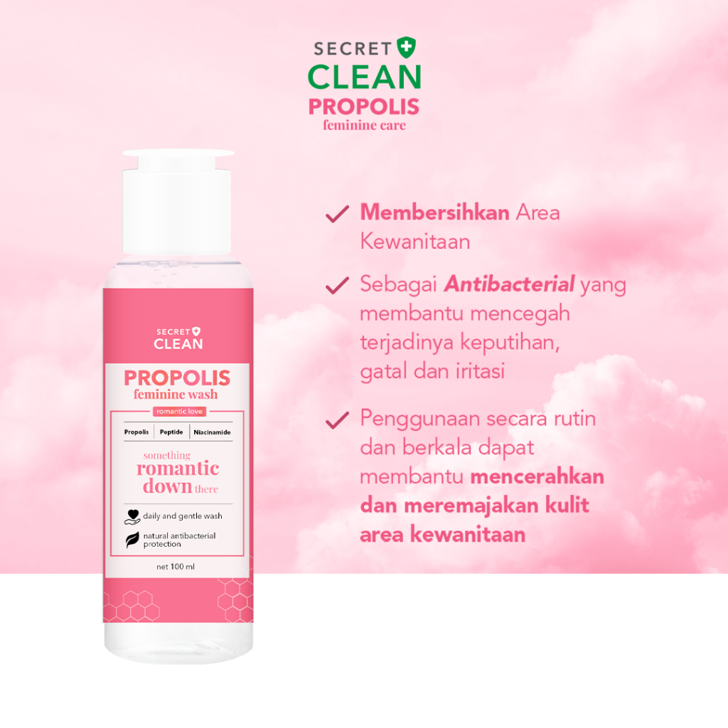 secret clean propolis feminine wash 100ml secret clean propolis feminine wash 100ml