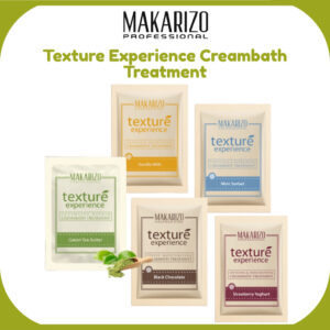 makarizo professional texture experience creambath treatment 60ml/masker rambut