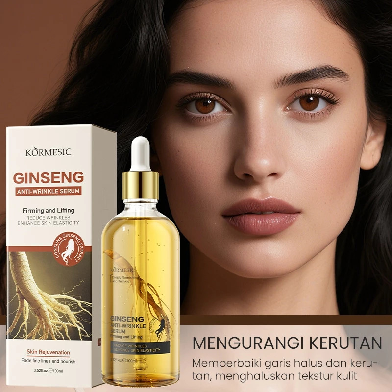 kormesic ginseng anti wrinkle serum 100ml/serum wajah kormesic ginseng anti wrinkle serum 100ml/serum wajah