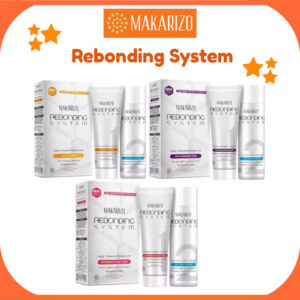 makarizo rebonding system 120ml/pelurus rambut