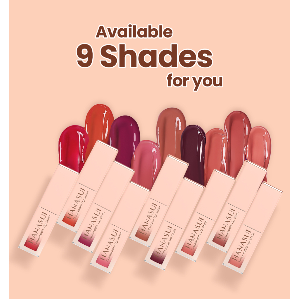 hanasui tintdorable lip stain 3.5g/lip tint hanasui tintdorable lip stain 3.5g/lip tint