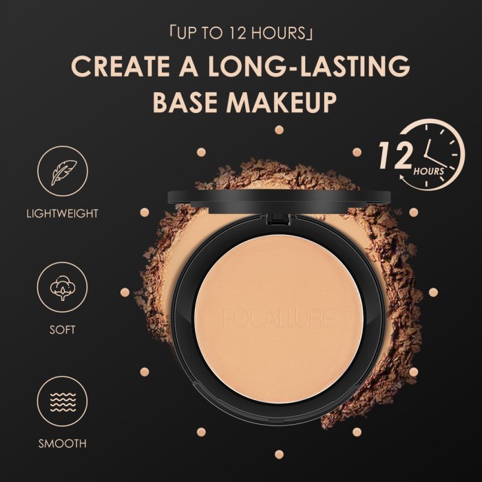 focallure oil control pressed powder matte / bedak padat focallure oil control pressed powder matte / bedak padat