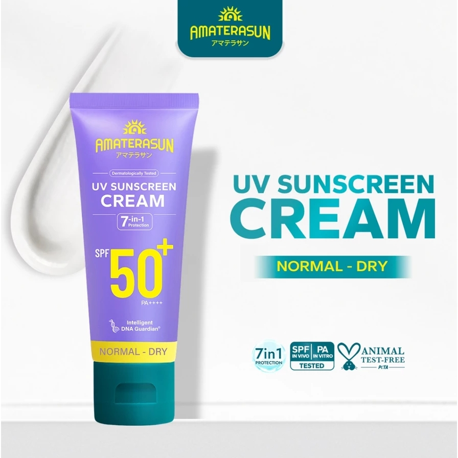 amaterasun uv sunscreen cream spf 50+ pa++++ 50g/tabir surya amaterasun uv sunscreen cream spf 50+ pa++++ 50g/tabir surya