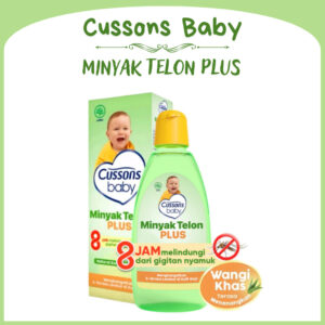 cussons baby minyak telon plus 60ml/90ml/150ml