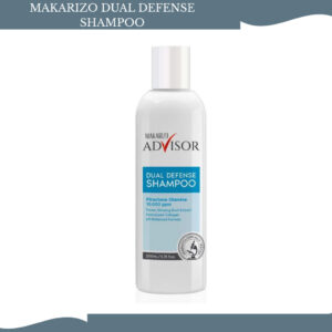 makarizo advisor dual defense shampoo 200ml/shampoo anti ketombe