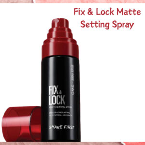 omg oh my glam fix and lock matte setting spray 60ml