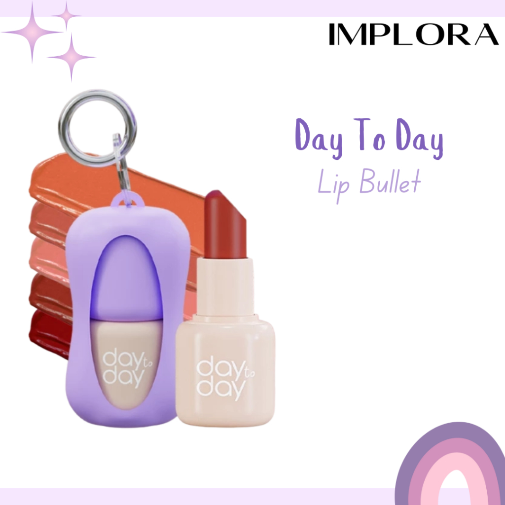 implora day to day lip bullet/keychain/lipstick implora day to day lip bullet/keychain/lipstick