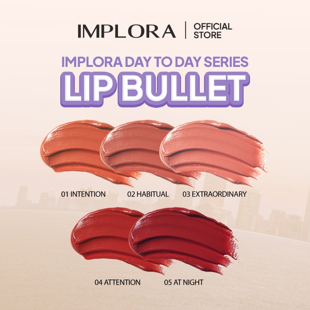 implora day to day lip bullet/keychain/lipstick implora day to day lip bullet/keychain/lipstick