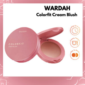 wardah colorfit cream blush | blush on