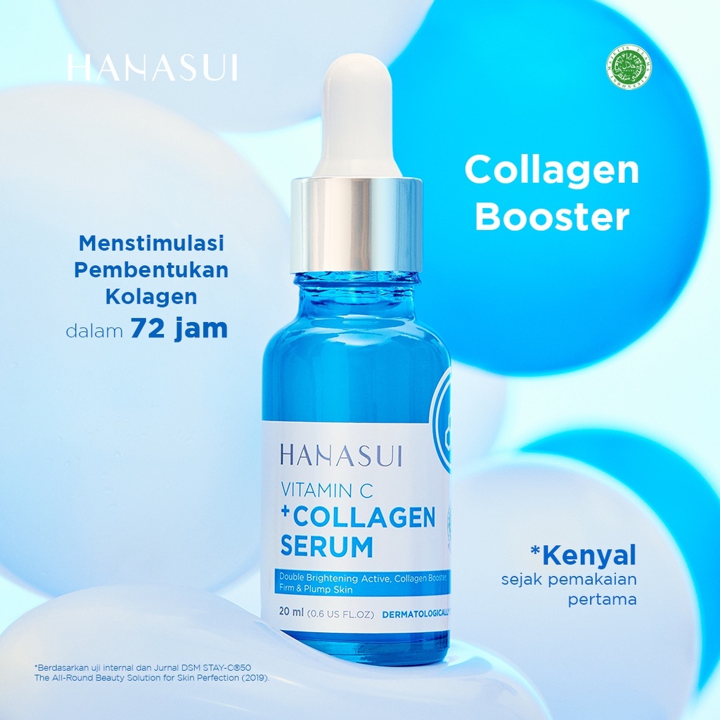hanasui vitamin c collagen serum 20ml/serum wajah hanasui vitamin c collagen serum 20ml/serum wajah