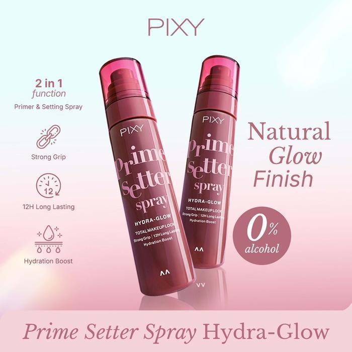 pixy prime setter spray hydra glow 60ml/setting spray pixy prime setter spray hydra glow 60ml/setting spray