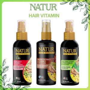 natur hair vitamin 80ml/vitamin rambut