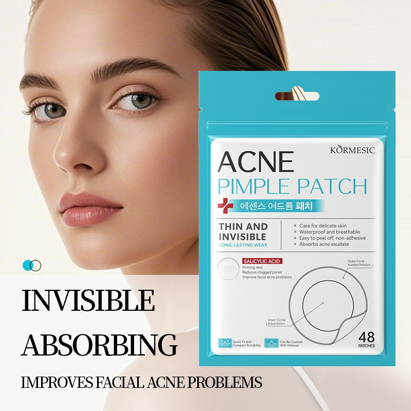 kormesic invisible serum acne patch 48patch/sticker jerawat kormesic invisible serum acne patch 48patch/sticker jerawat