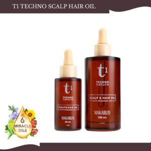 makarizo t1 techno nature rosemary scalp and hair oil 40ml and 100ml/serum rambut