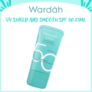 wardah uv shield airy smooth sunscreen serum spf 50 pa++++ 25ml