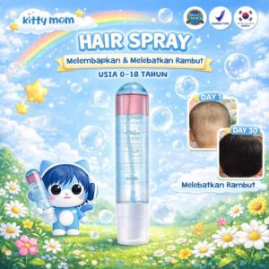 kitty mom kids hair lotion spray 120ml