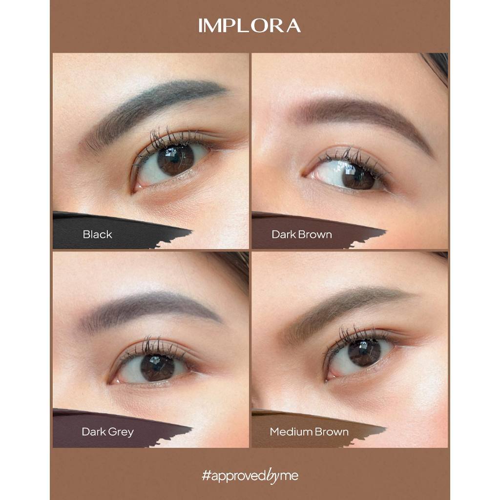 implora wow brow pomade 2.5g/pensil alis implora wow brow pomade 2.5g/pensil alis