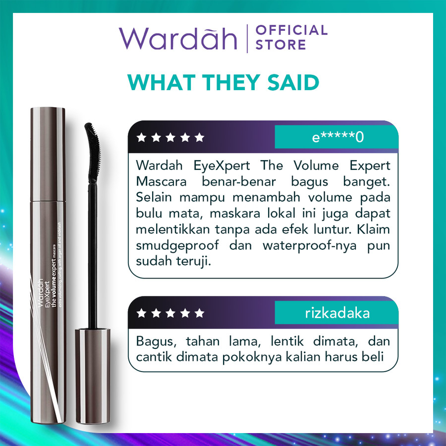 wardah eyexpert the volume expert mascara 7g | maskara wardah eyexpert the volume expert mascara 7g | maskara