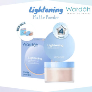 wardah lightening matte powder spf 15 pa++/oil control/bedak tabur