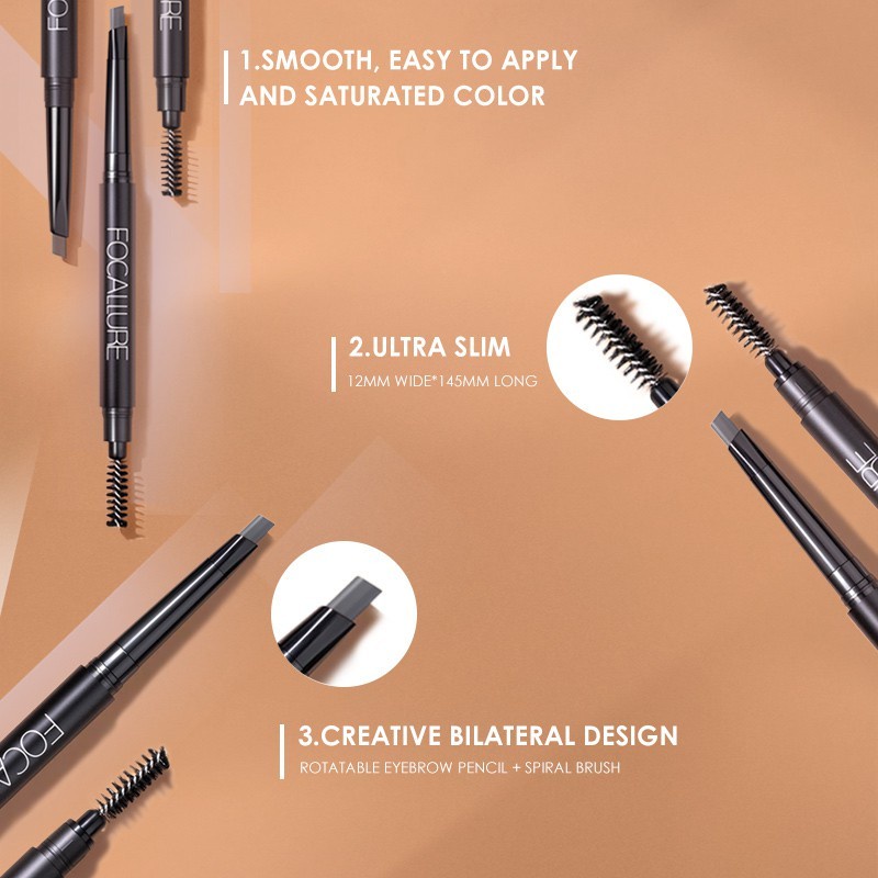 focallure waterproof long lasting eyebrow pencil focallure waterproof long lasting eyebrow pencil