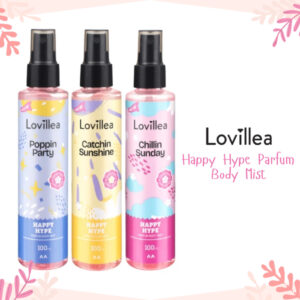 lovillea happy hype parfum body mist 100ml