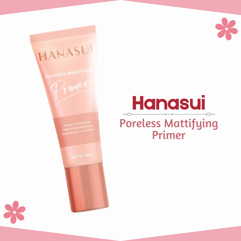 hanasui poreless mattifying primer 20g hanasui poreless mattifying primer 20g