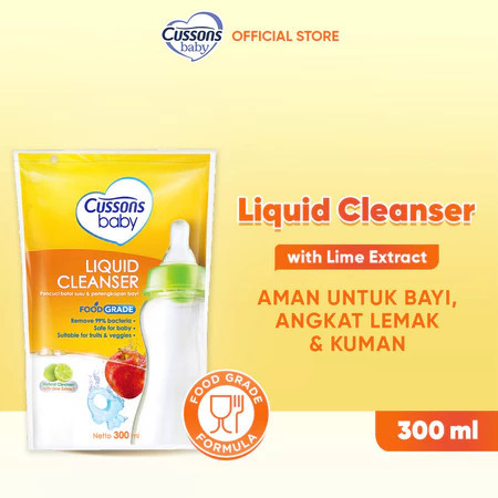 cussons baby liquid cleanser 300ml plus 100ml/pencuci botol susu cussons baby liquid cleanser 300ml plus 100ml/pencuci botol susu