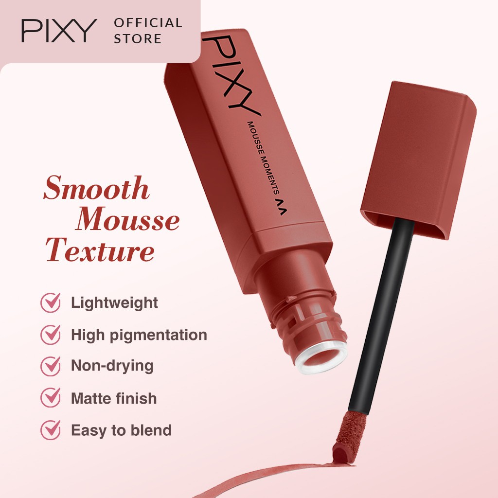 pixy mousse moments lip cream/lip tint pixy mousse moments lip cream/lip tint